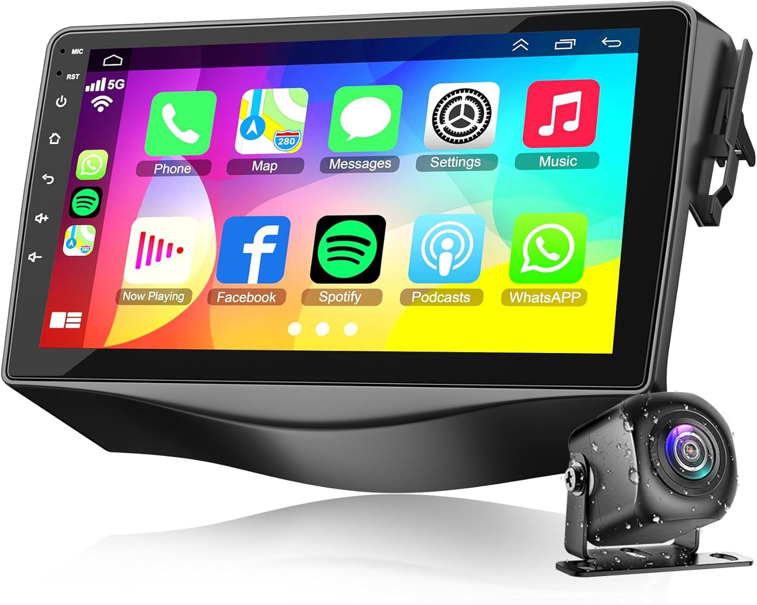 4GB+64GB Car Radio for Toyota RAV4 2007-2012,9