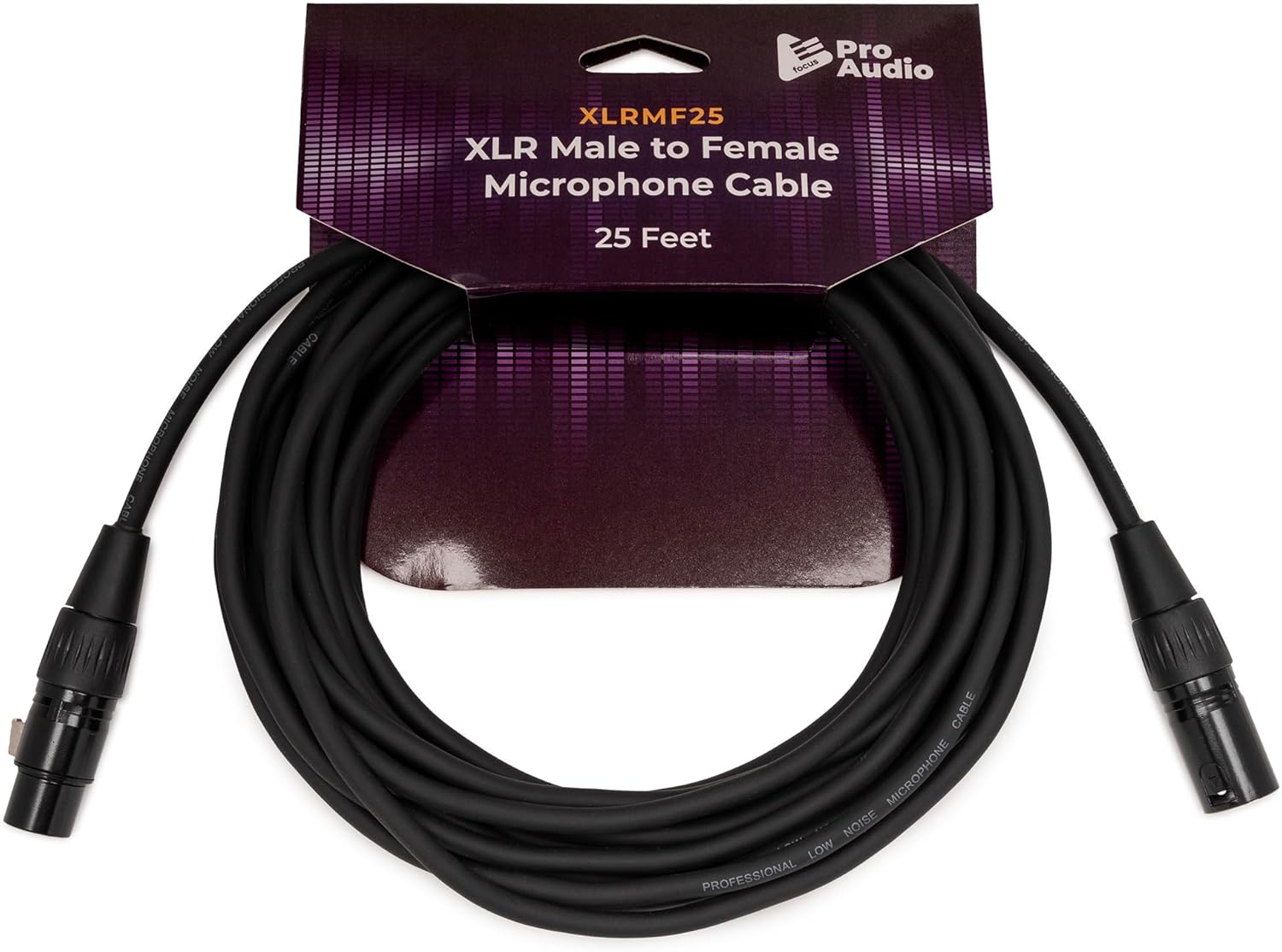 Adam Audio A44H Powered Two-Way Midfield Studio Monitor Bundle with FocusProAudio Microphone Cable and Stereo Breakout Cable (3 Items)