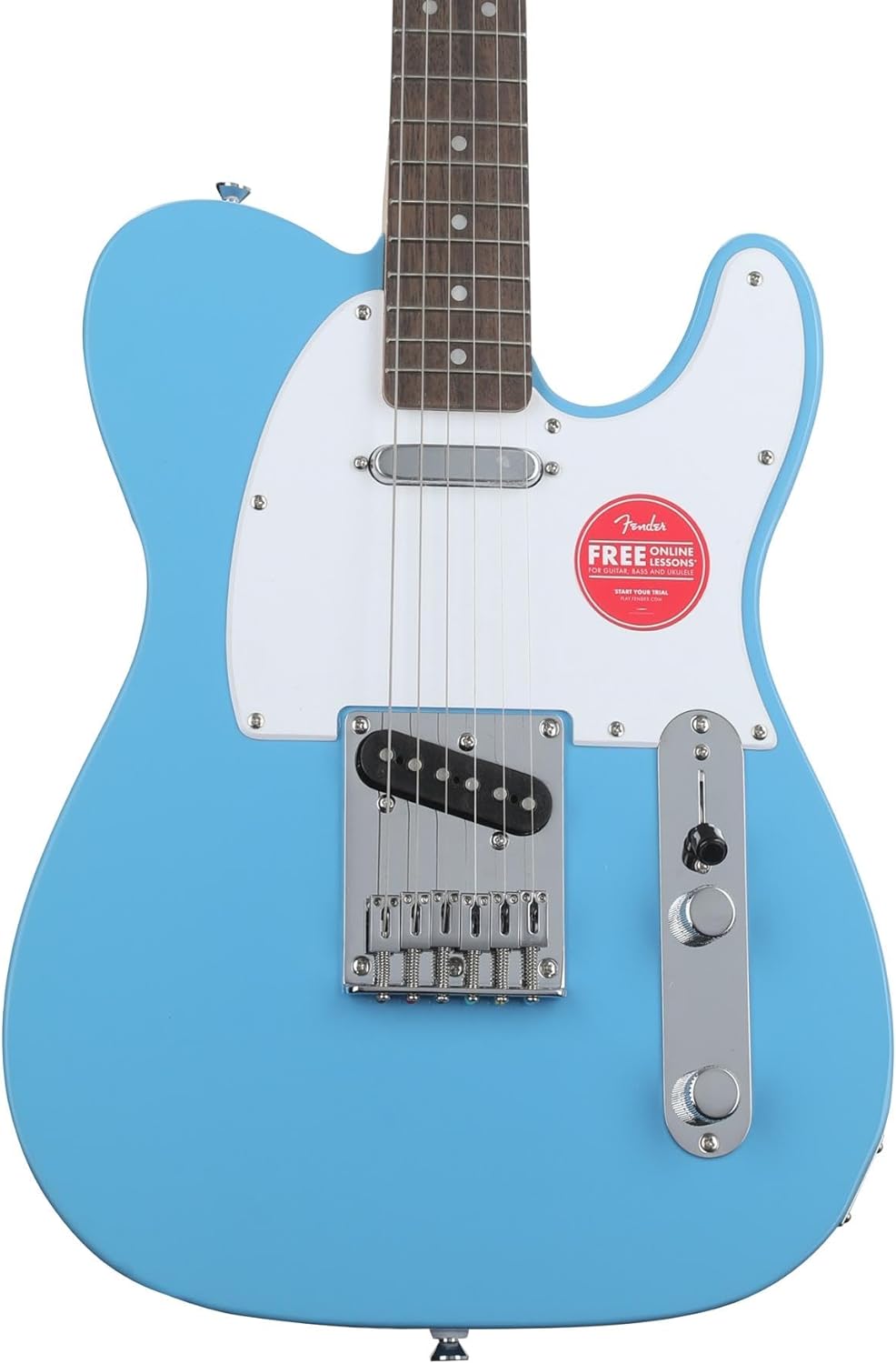 Squier Sonic Telecaster Electric Guitar Essentials Bundle - California Blue