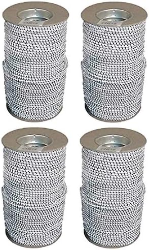 Keeper White Bungee Cord Reel 300 ft. L x 3/8 in. 1 roll