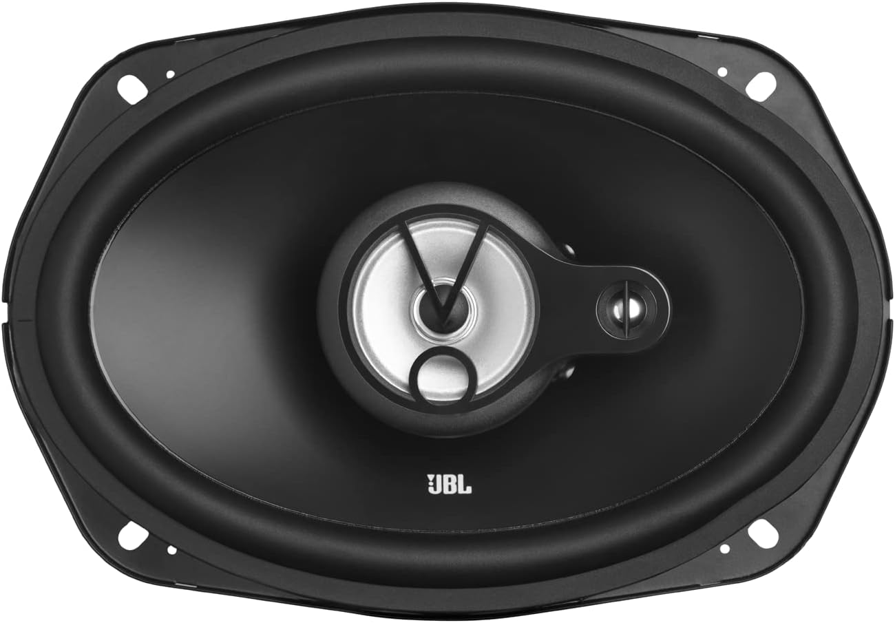 JBL Harman Kardon Stage1 9631 3-Way Oval Car Speaker Set - 300 Watt HiFi Speaker Boxes 16.5 x 23 cm | 6 x 9 Inches, Black