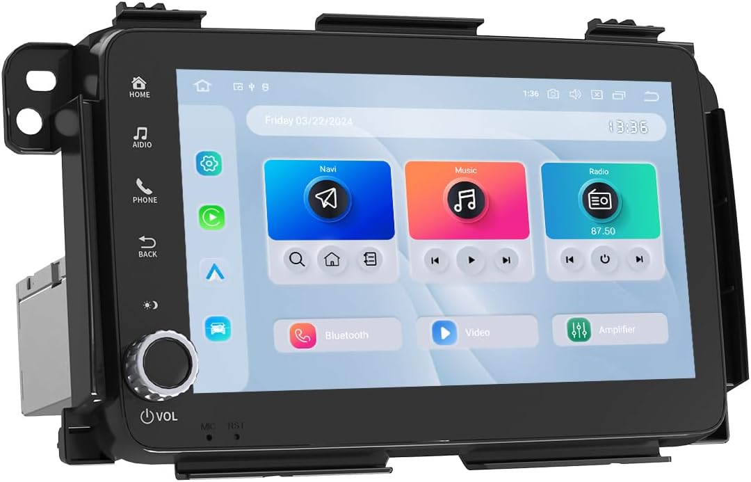 Dasaita 8GB+256GB Car Stereo for Honda Vezel HR-V HRV 2013-2022 with Wireless Carplay & Android Auto, 8