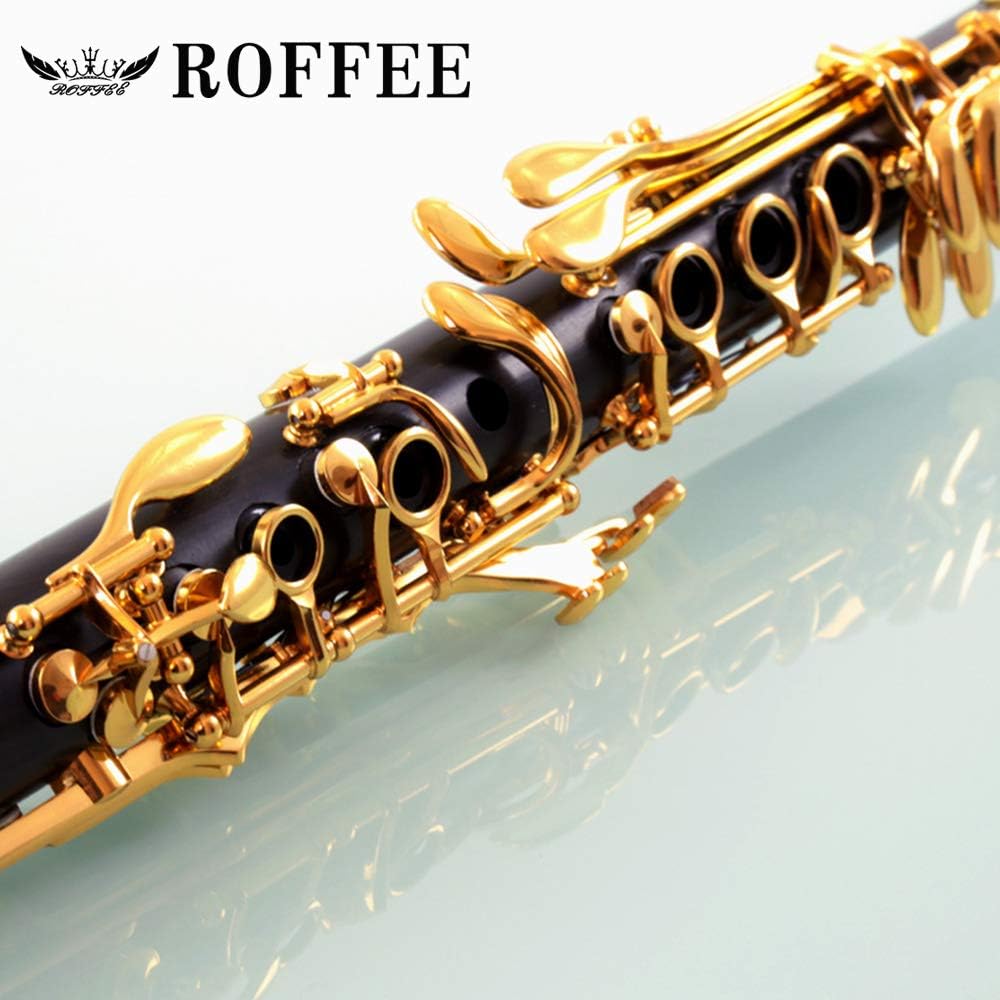 170S professional performance level ebony wood gold plated C tone clarinet