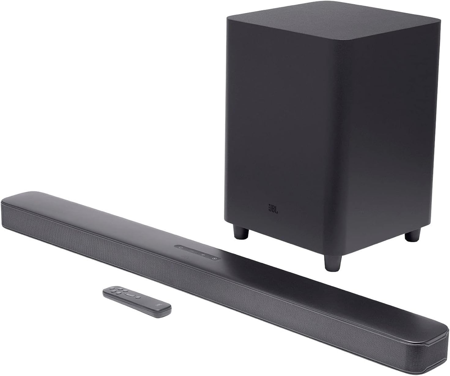 JBL JBL2GBAR51IMBLKAM Bar 5.1 Soundbar with Built-in Virtual Surround, 4K and 10