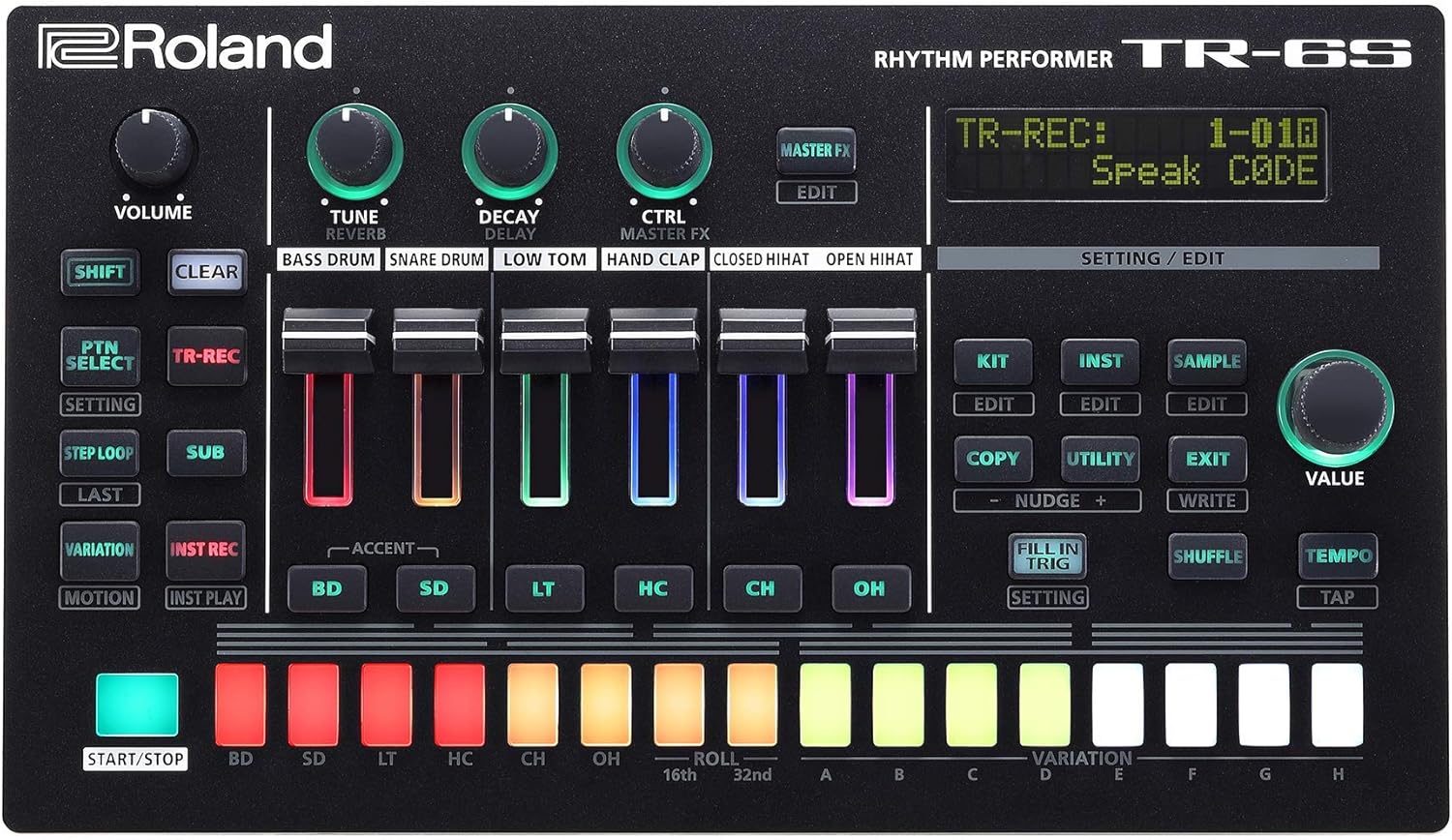 Roland TR-6S Drum Machine with Six Authentic TR Sounds and AIRA J-6 Portable Song Creation Machine with JUNO-60 Synth Engine