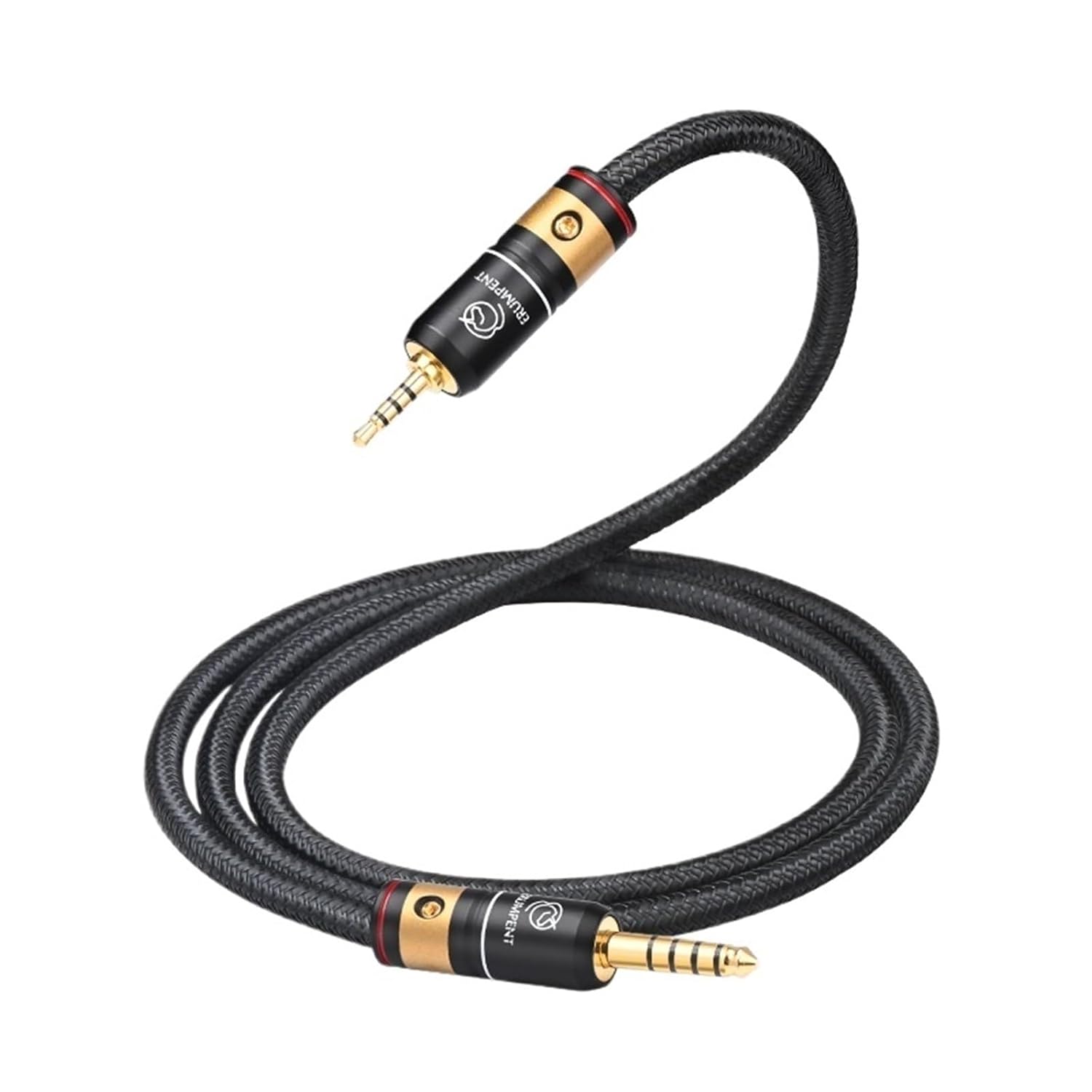 Hi-end OCC HiFi 4.4mm to 2.5mm Audio Cable Dual Shielding Gold Plated Balanced 4.4mm Male to 2.5mm Male for DAC Amplifier(5m)