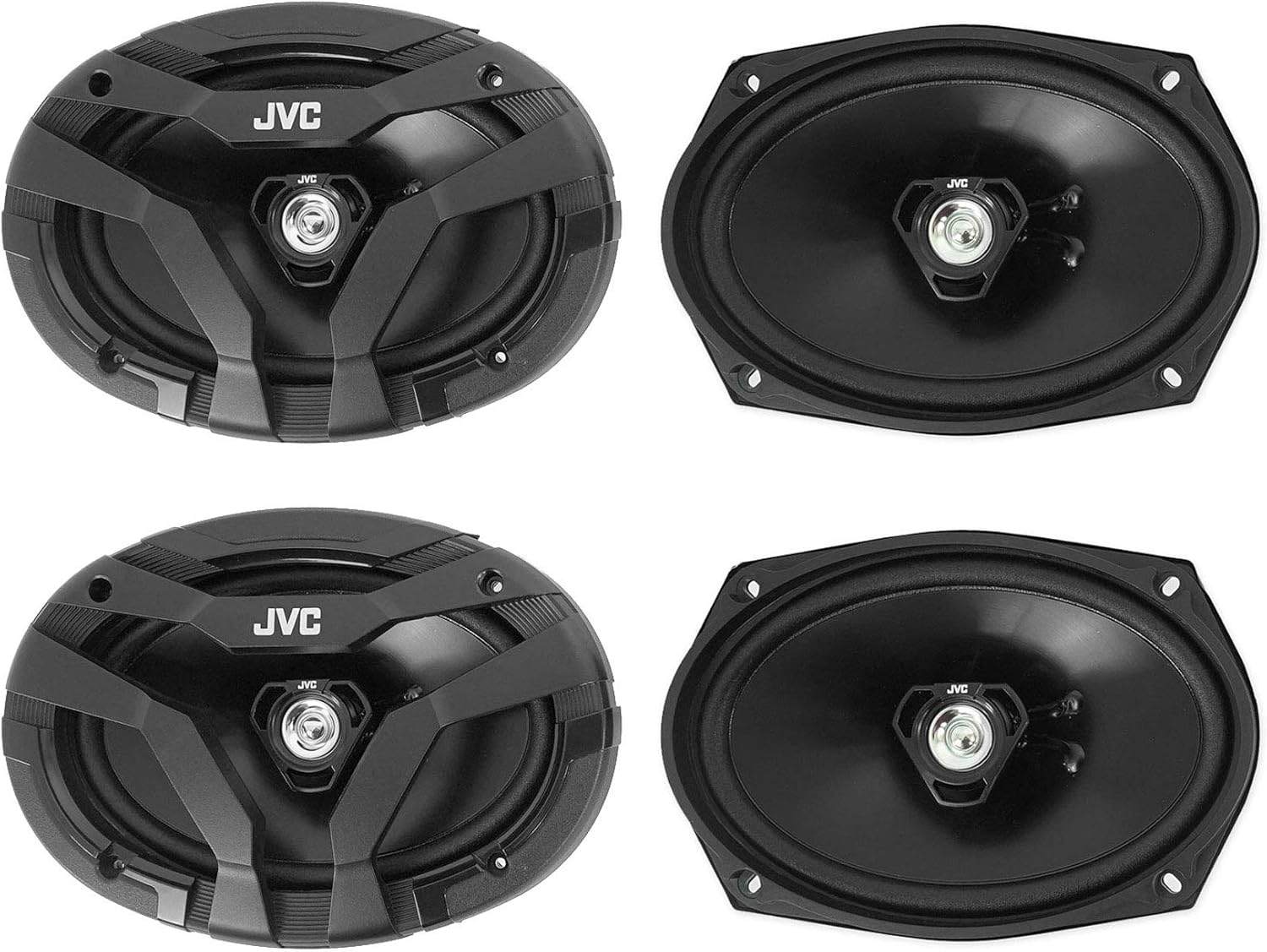 (4) JVC CS-DF6920 6x9 400 Watt 2-Way Car Audio Coaxial Speakers