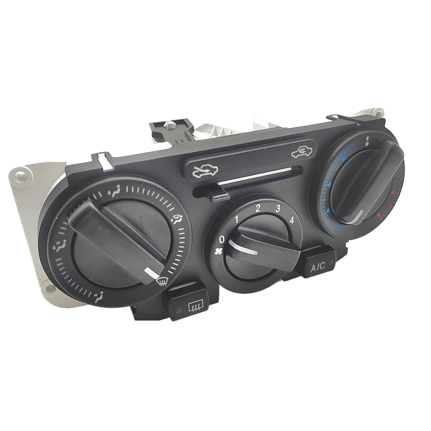 A/C Heater Control Panel Compatible for Nissan Tiida NV200 Car Climate Control Switch OE 27510-ED50A, 27510-ED50A-A129, D18599150 Direct Replacement Part