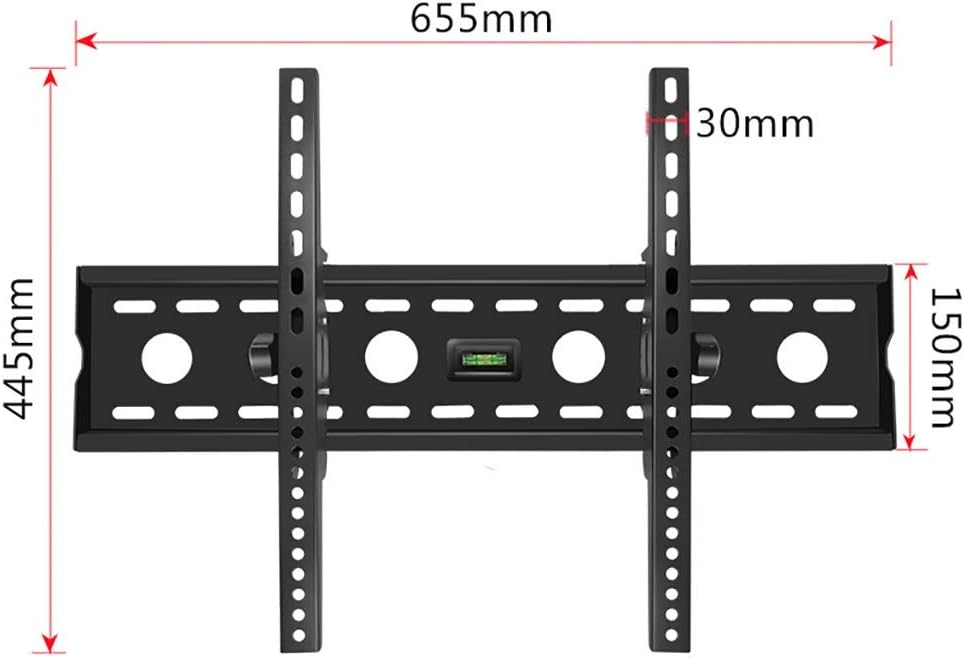 48-70 inch Adjustable TV Bracket, Universal Wall Bracket, TV Rack, Universal Wall Bracket, LCD TV Universal Bracket, Bold Reinforcement, Strong Bearing Capacity