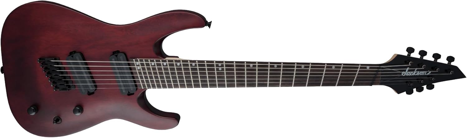 Jackson X Series Dinky DKAF7 Multi-scale - Stained Mahogany