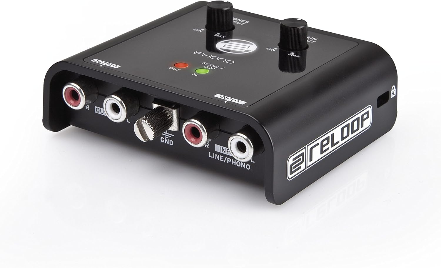 Reloop Iphono 2 Recording USB Interface, Black