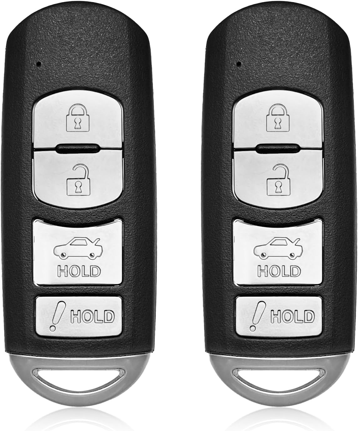 2 Keylessbest Replacement for 2017 2018 2019 2020 Toyota Yaris iA Key Fob Remote Control WAZSKE13D01 4 Buttons 315MHz