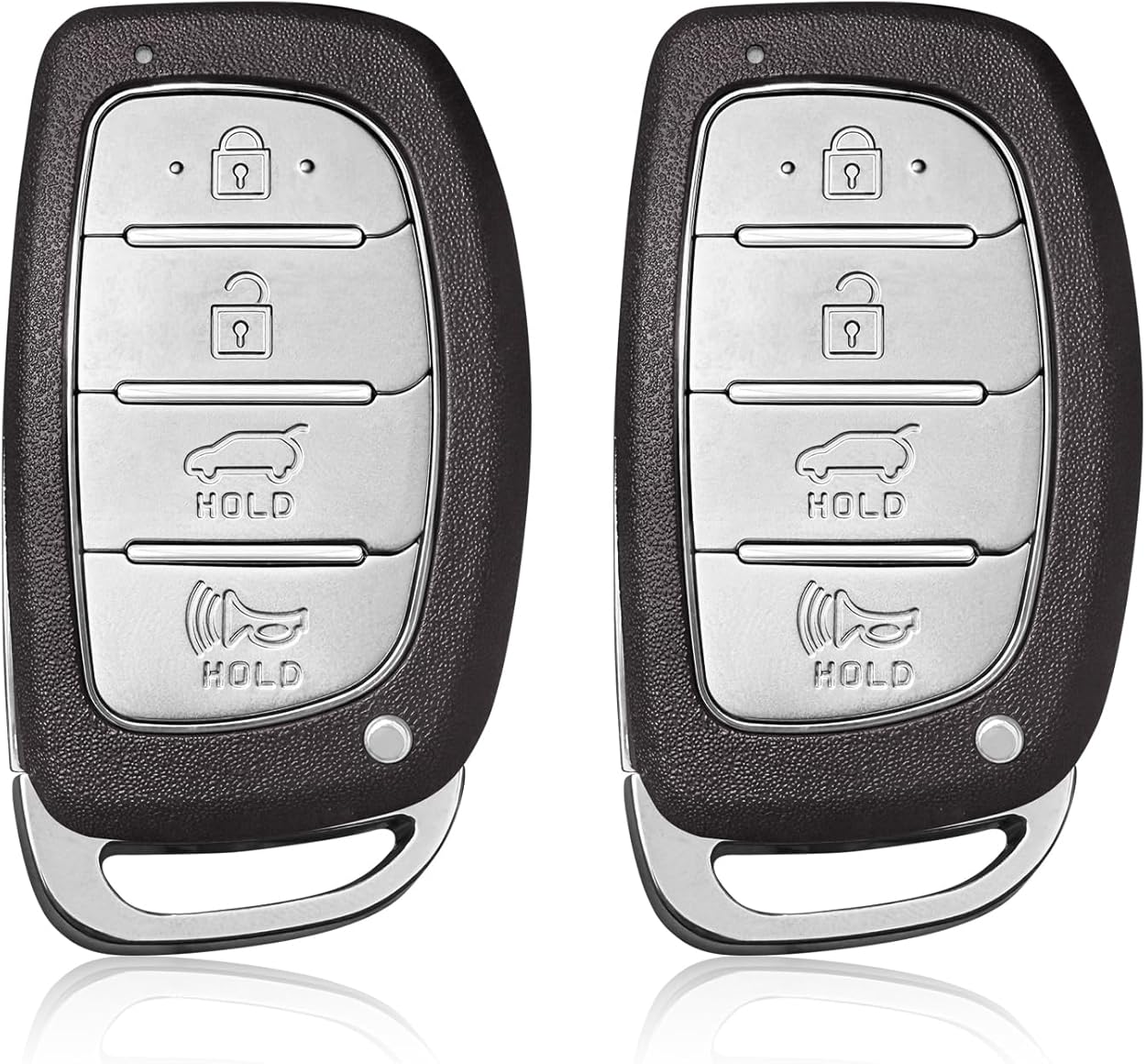 2 Keylessbest Replacement for 2017 2018 2019 Hyundai Tucson Key Fob Remote Control TQ8-FOB-4F11 4 Buttons 433MHz