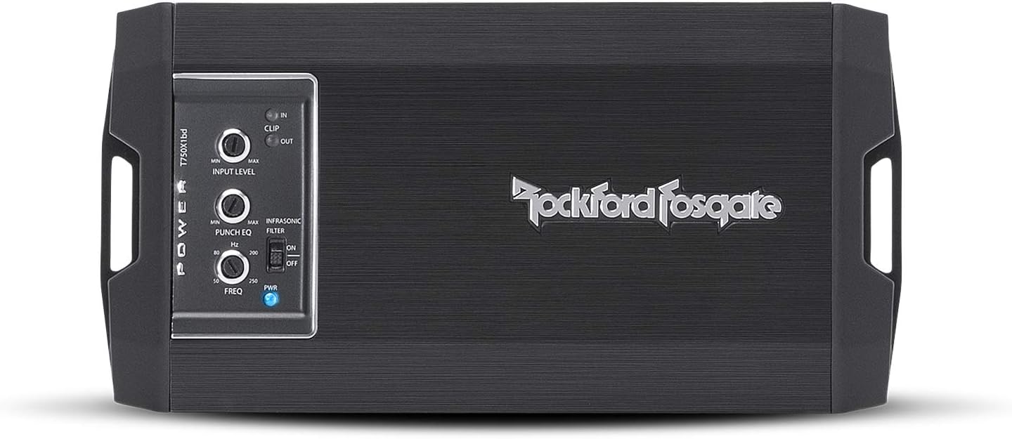 Rockford Fosgate T750X1bd Power 750 Watt Class-bd Mono Amplifier