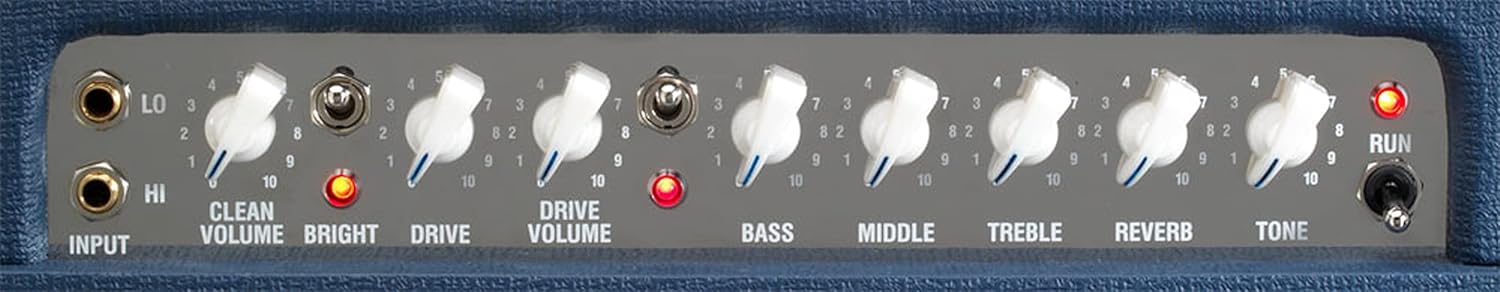 Laney Lionheart L5-Studio All Tube Head 5W Class A USB Interface, Blue