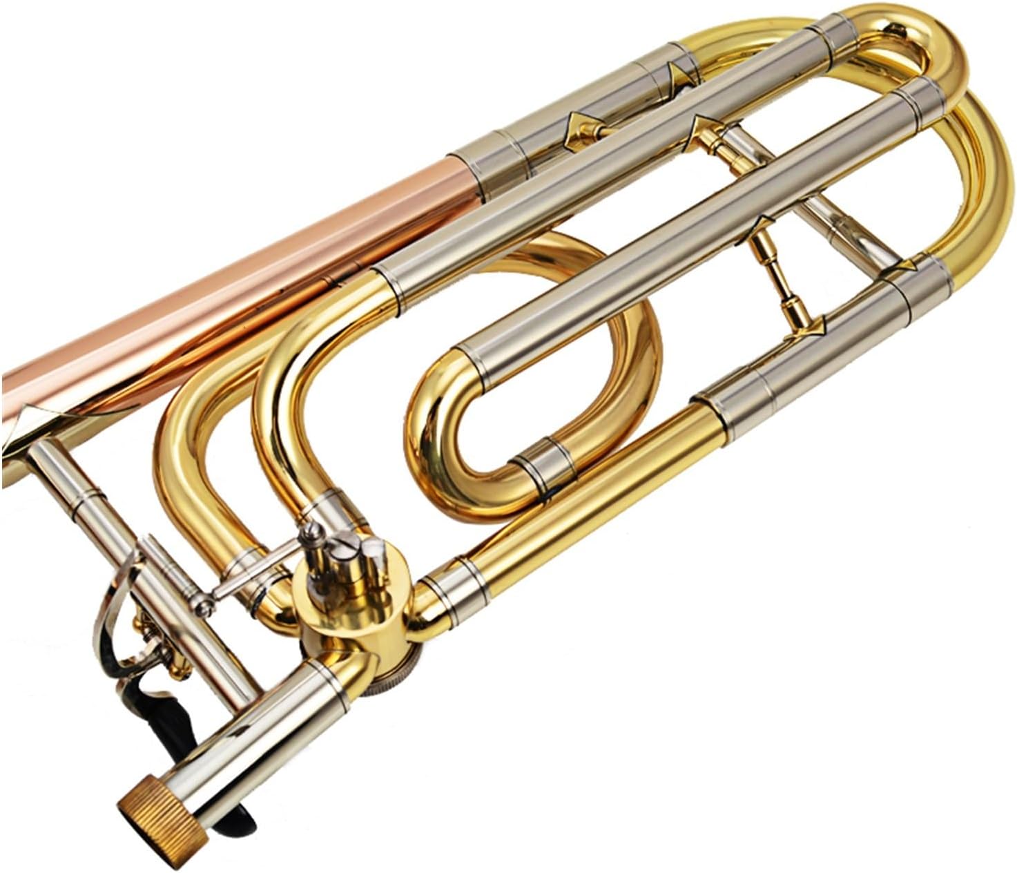 Adult Trombone Instrument Phosphor Bronze Tenor Trombone In B Flat Key Professional Performance Instrument