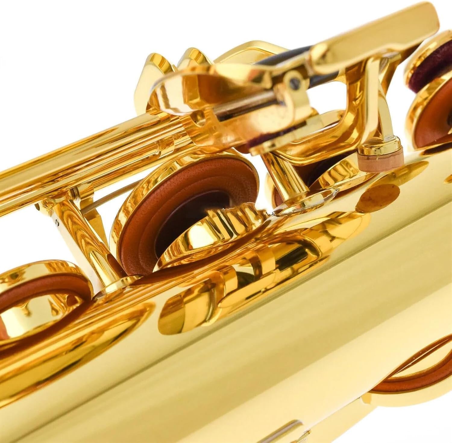 Woodwind Instruments Alto Saxophone Gold Lacquer Brass Plated Professional Musical Instrument With Case