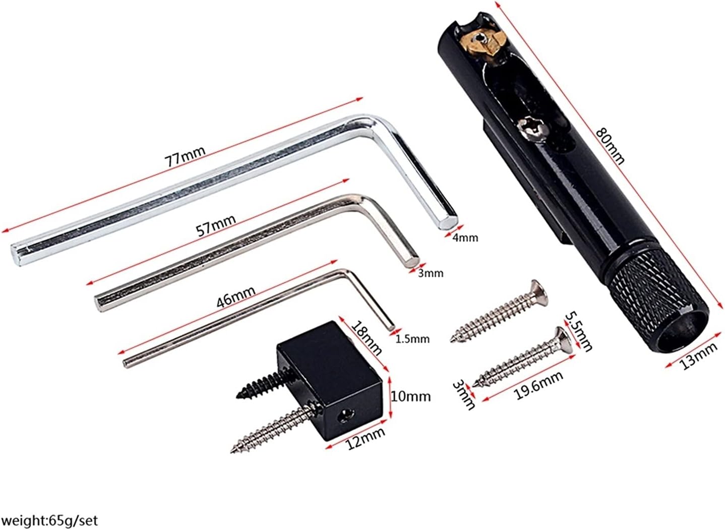 Single Headless Guitar Bass Bridge Fanned Fret -Single Fixed Brass Fan Bridges for 4/5/ 6/7/8/9 String Electric Bass Guitar Bridge System Set (Color : 4 Strings)