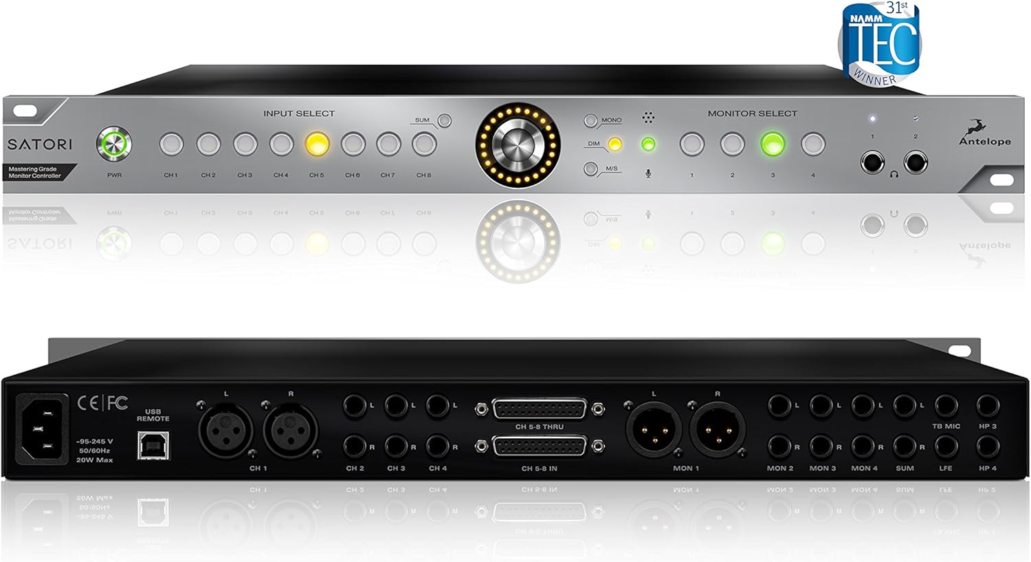 Antelope Audio Satori High-End Monitoring System with R4S Controller