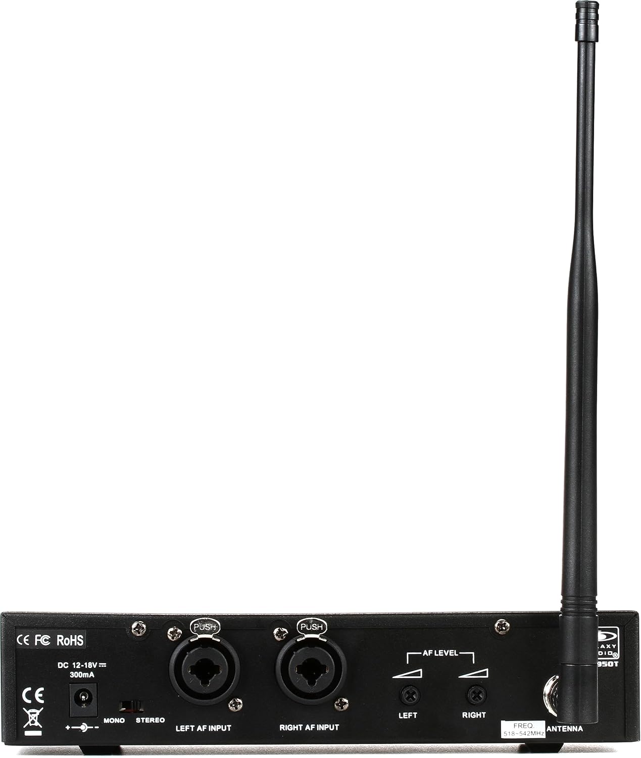 Galaxy Audio AS-950-4N Wireless In Ear Personal Monitor System Band Pack, Band N