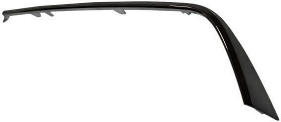 for Hyundai Elantra 2021 2022 Bumper Cover Molding Passenger Side | Rear | Lower | Smoke Chrome | Replacement for HY1147110 | 191275804384, 86698AA200