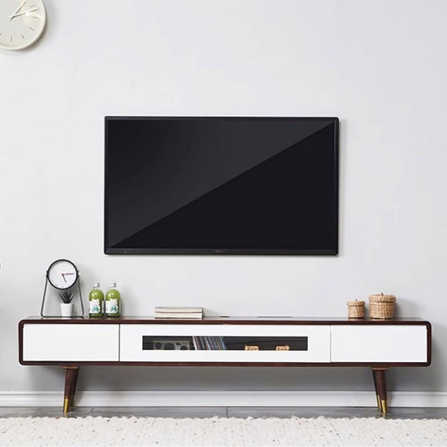 Floating TV Shelf Wall Shelf TV Cabinet Entertainment Center Storage Cabinet Book Shelf Gaming Console Wall Cabinet TV Stands Open shelf Goods Rack With drawer Wall Mount Corner Shelves TV Bracket