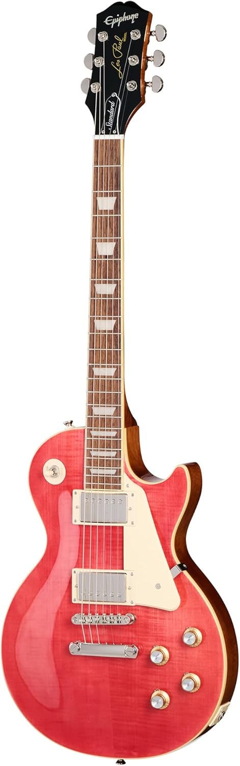 Epiphone Inspired by Gibson Les Paul Standard 60s, Fuchsia with Bag