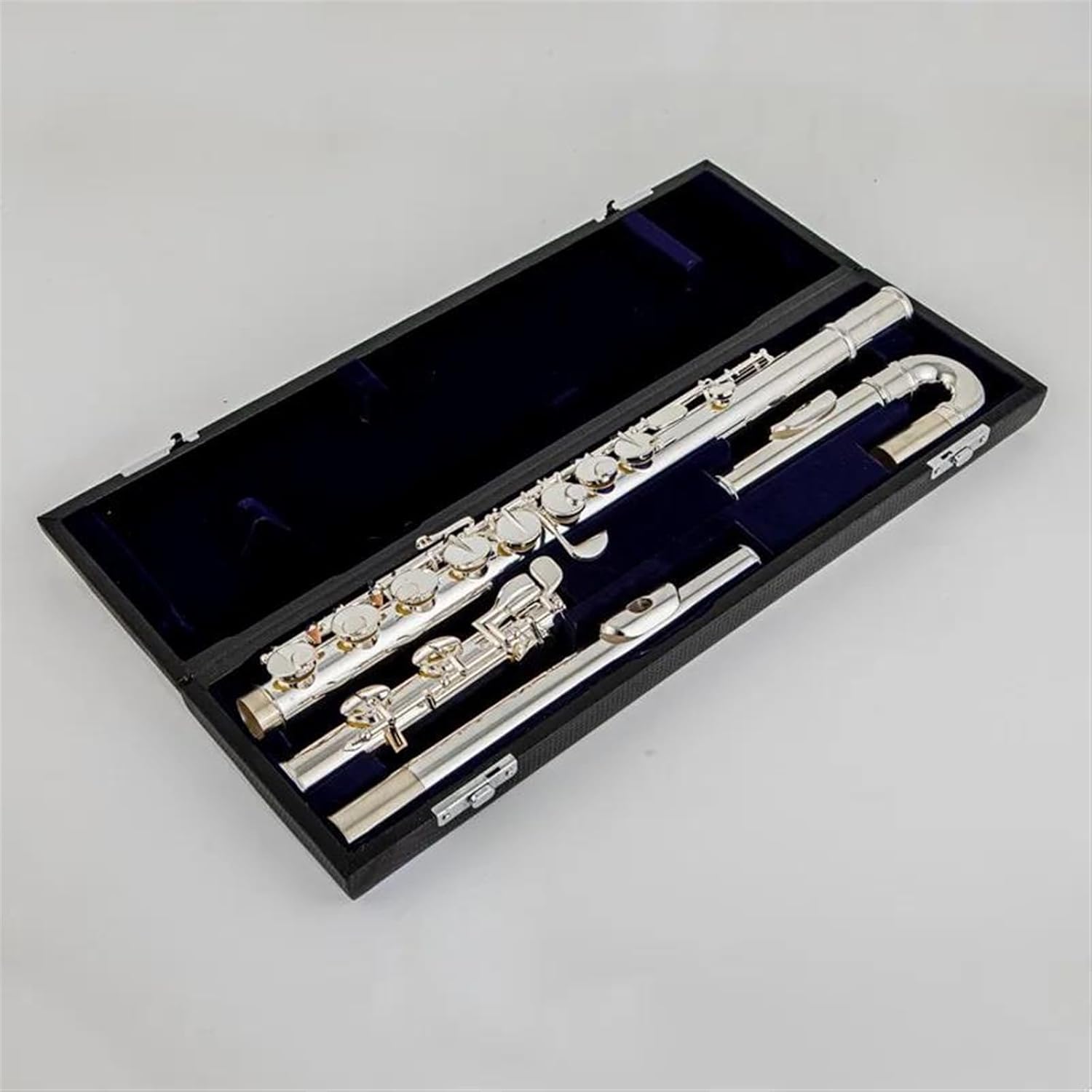 Woodwind Instruments Alto Flute 16 Closed Hole Keys Sliver Plated Professional Musical Instrument With Case