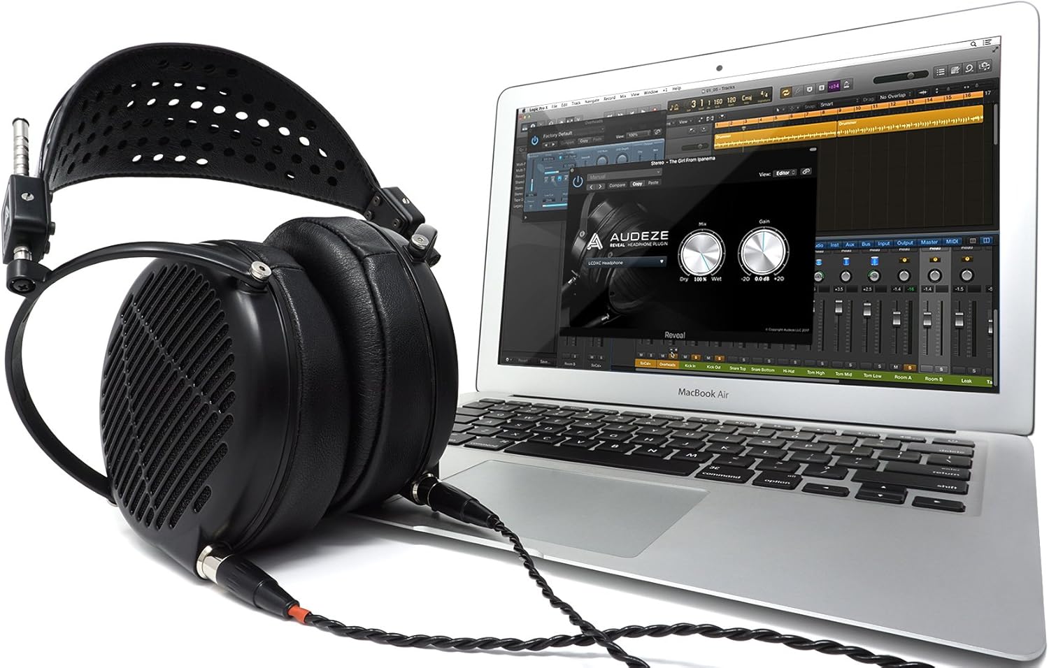 Audeze LCD-MX4 Over-Ear | Open-Back Headphones | Magnesium housing