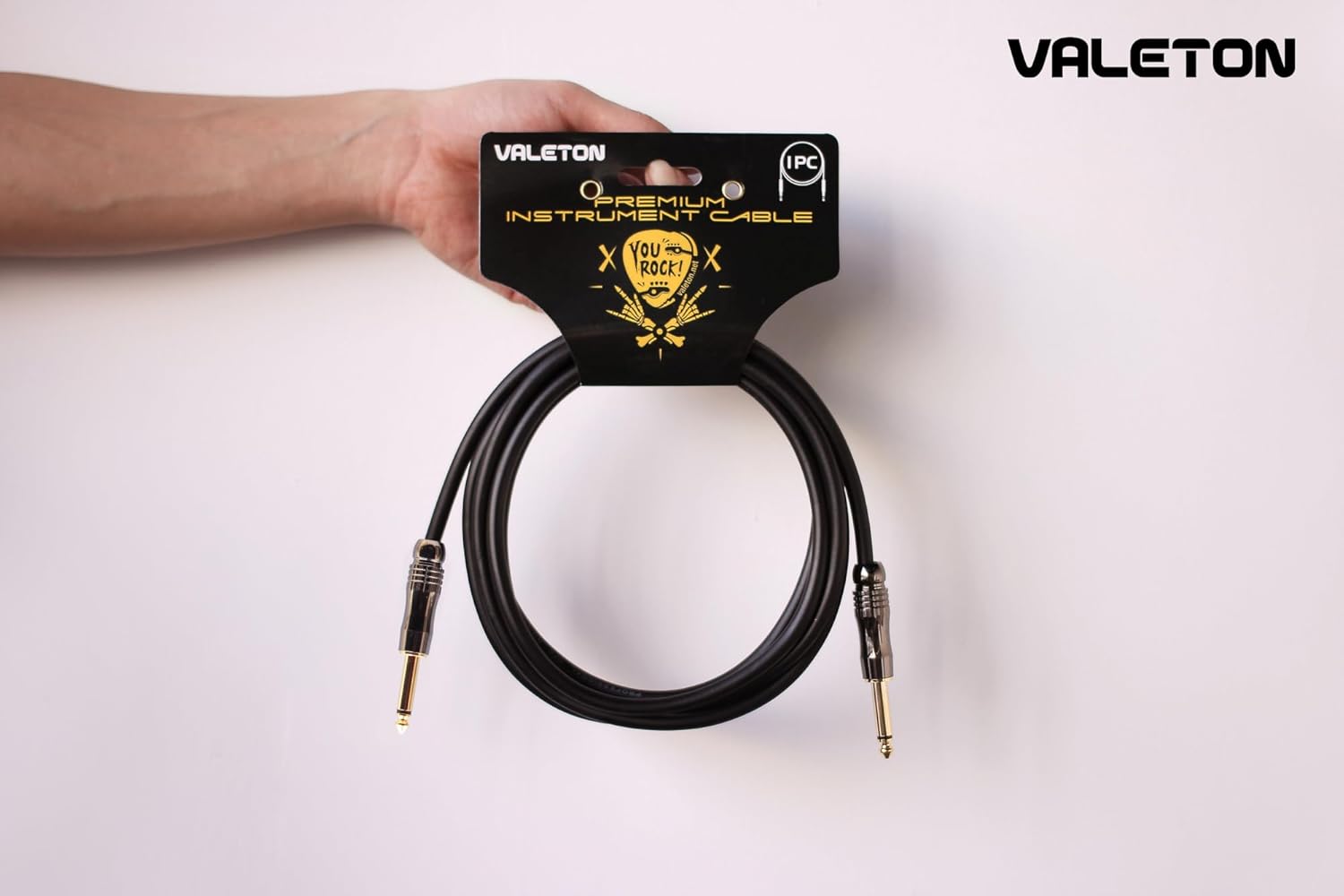 Valeton VLP-200 Multi-Track Sampler - Two full-featured loopers and a variety of drum rhythm patterns and Valeton VGC-3 10ft Premium Instrument Cable Straight-Straight bundle