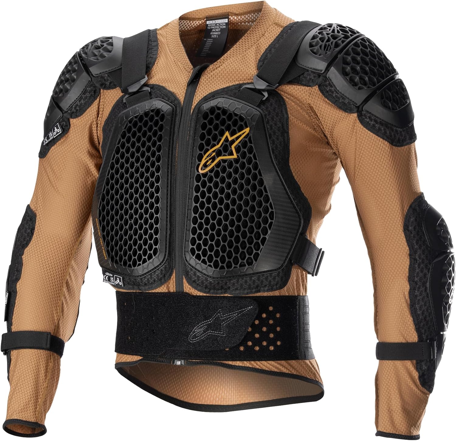 Alpinestars Bionic Action V2 Motocross Protection Jacket, High-Impact Resistance