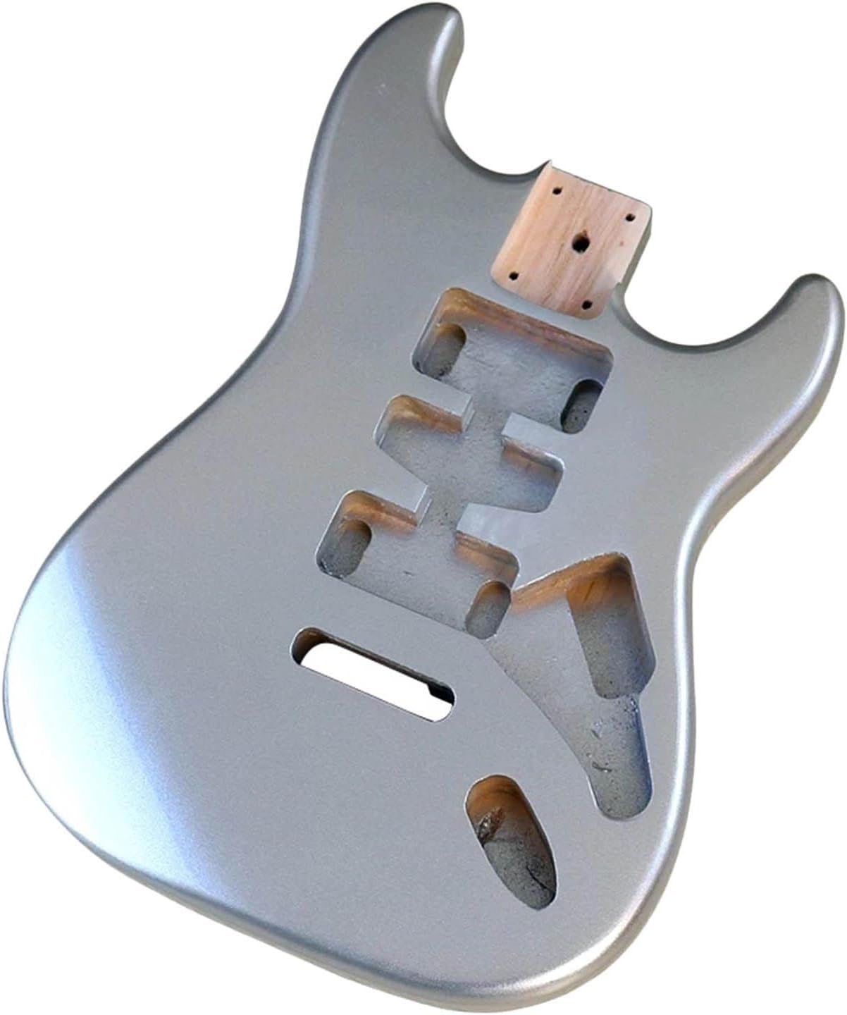 Guitar Barrel Guitar Accessory Poplar Wood Replacement DIY Guitar Part Unfinished Guitar Body DIY Guitar Kit (Color : 4)