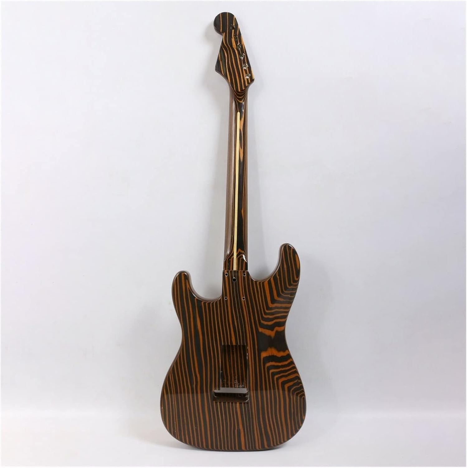 DIY Electric Guitar Kit Zebra Wood Electric Guitar Neck Guitar Body 22 Frets Guitar Kit with All Guitar Parts