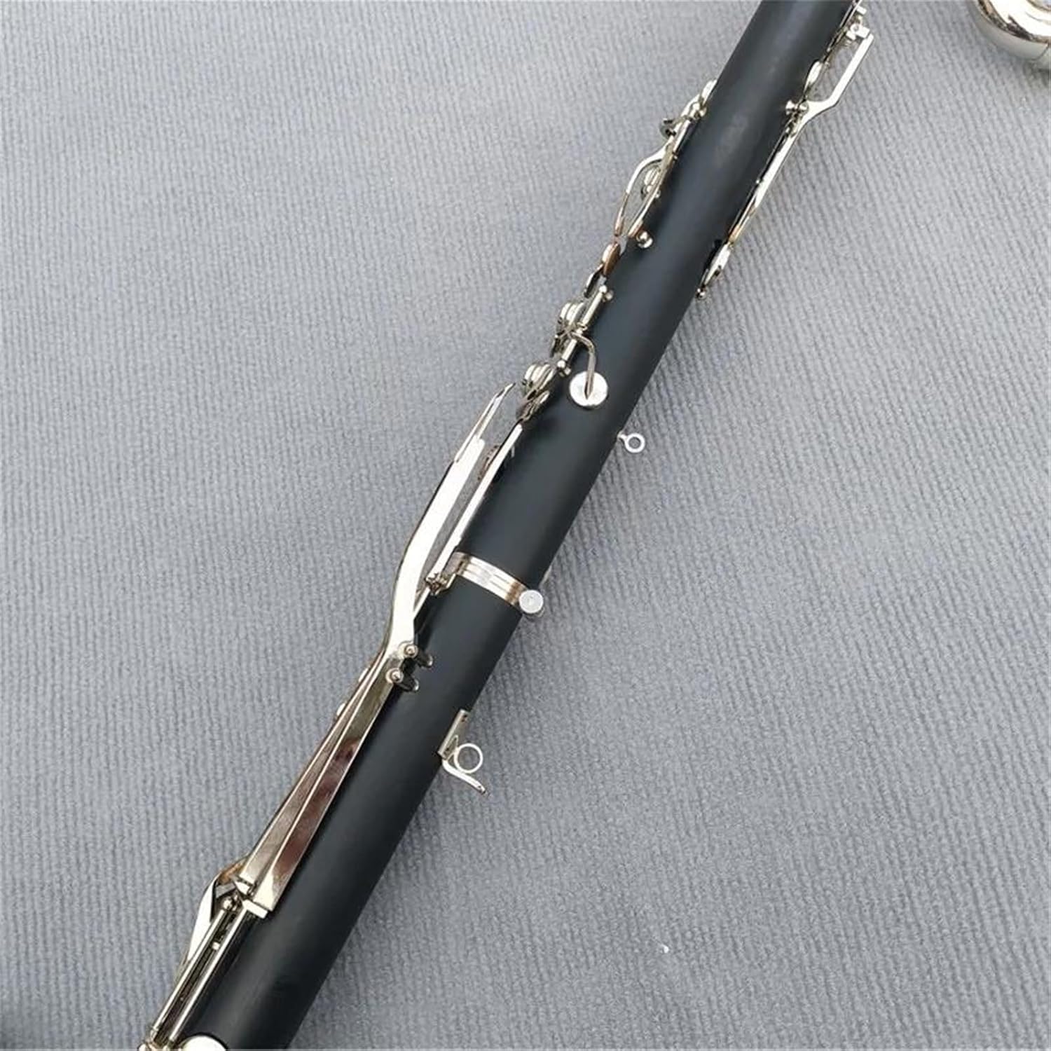 Clarinet Musical Instruments Silver Plated Key Bass Clarinet Bb Key Clarinet Bakelite Instrument With Box