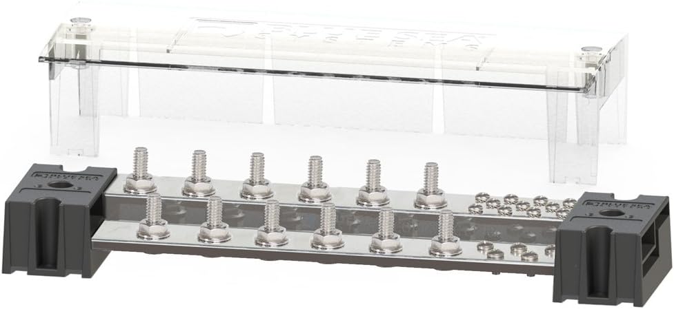 Blue Sea Systems 1993 PowerBar 1000 Stud with Cover, 12 x 5/16