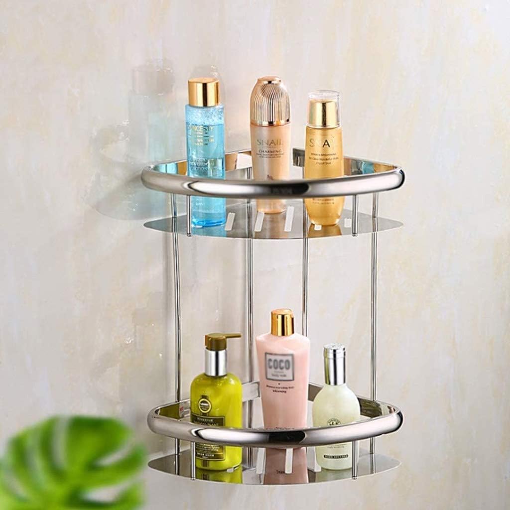 Shelf Stainless Steel Bathroom Corner Rack Shower Shampoo Soap Cosmetic Rack Bathroom Pendant Storage Rack Rack Family Bathroom Rack