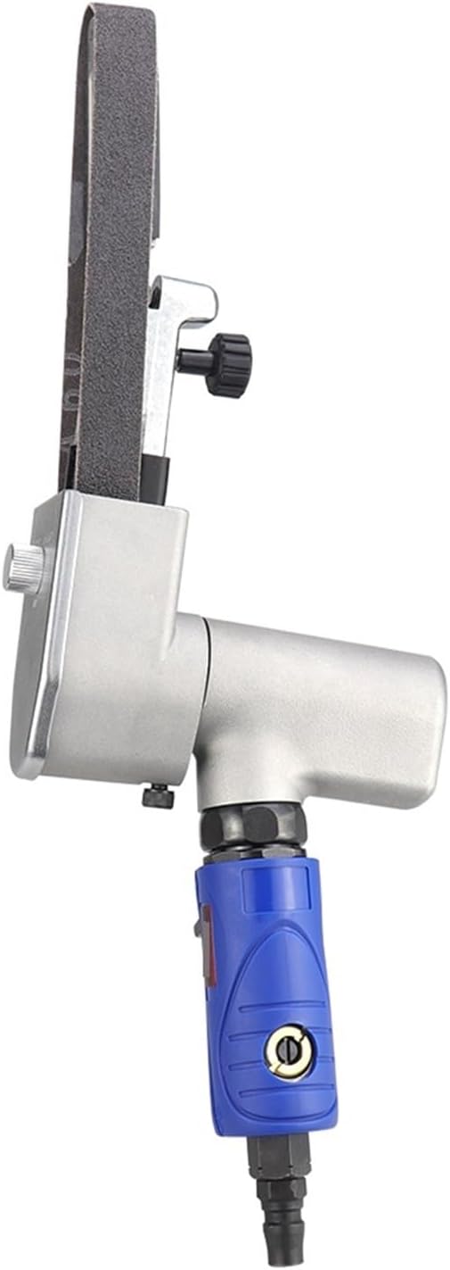 Pneumatic Belt Sander Grinder 360 Degree Rotate Folding Angle Sanpaper Machine Wood Working Air Tools for Woodworking