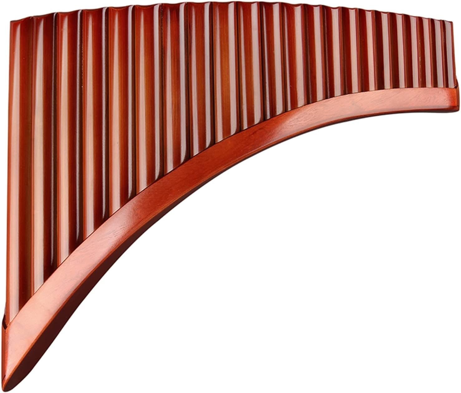 Hand Made 22 Pipes G Key Brown Bamboo Made Woodwind Musical Instrument
