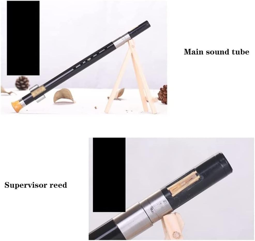 Hulusi Flute Orchestra Hulusi Instrument Black Professional Player Instrument Hulusi Children Adult Beginners Available (Size : Key F)