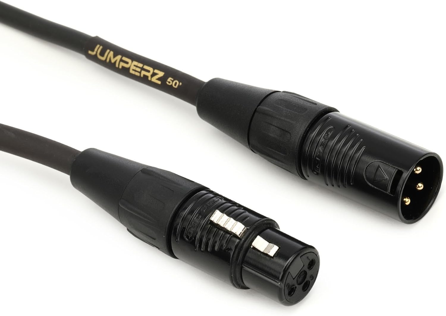 JUMPERZ JGM-50 Gold Microphone Cable - 50 foot