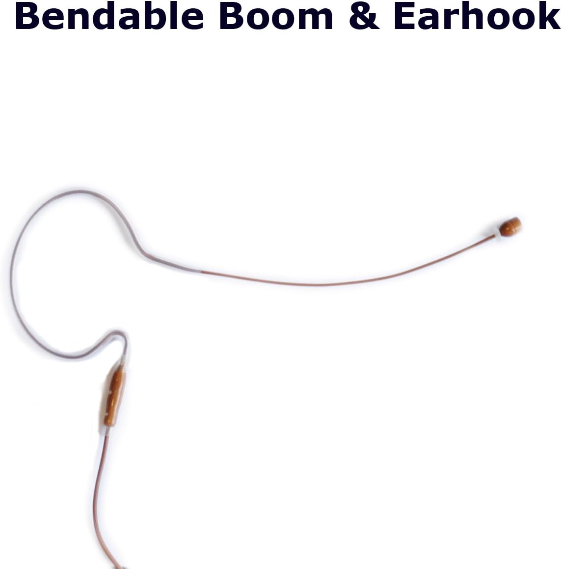 AVL-630CC-35 Cocoa Color Earhook Headset Mic for Sennheiser