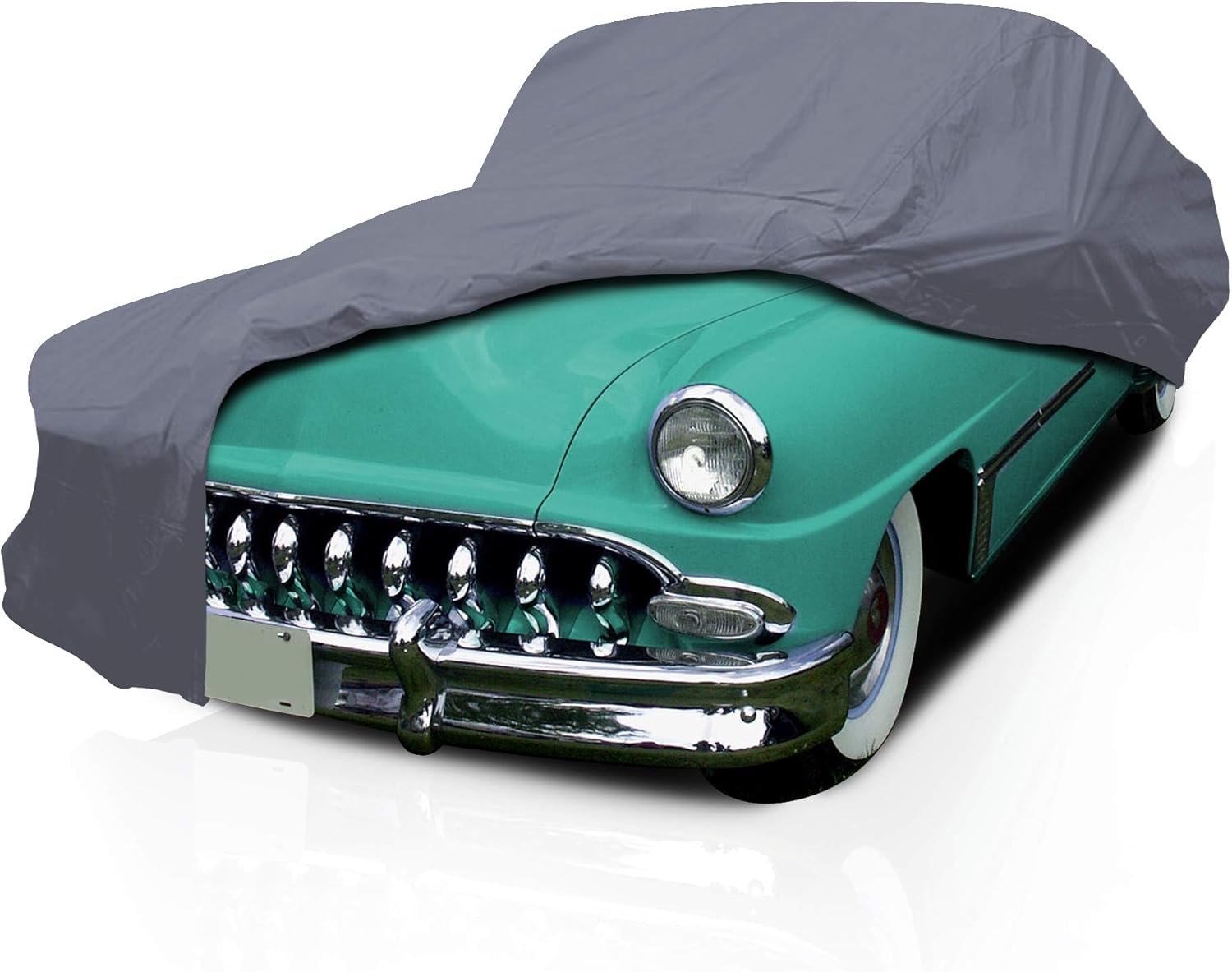 DaShield Ultimum Series Car Cover for Packard Patrician 1951-1956 Sedan 4-Door All Weather Protection Semi Custom Fit Dust, Sun, Snow, Rain Protection Indoor Outdoor