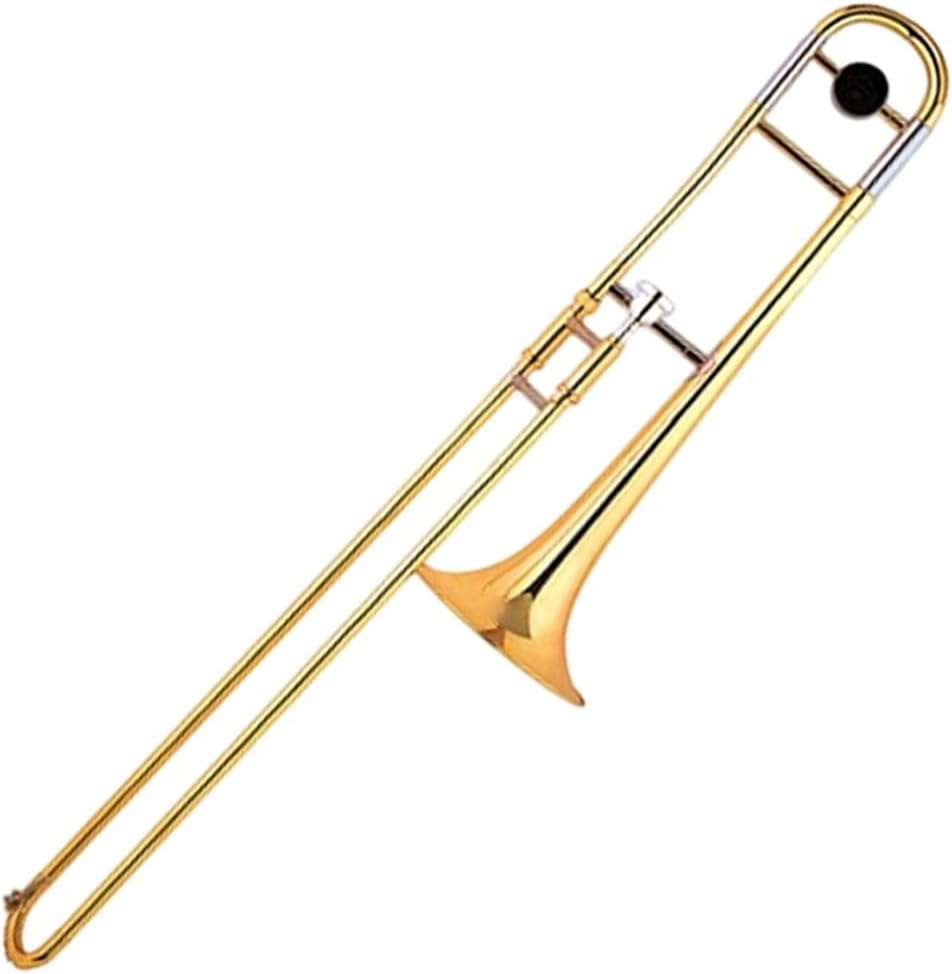 Adult Trombone Instrument Tenor Trombone In B Flat Lacquer Performance Beginner Instrument(2)