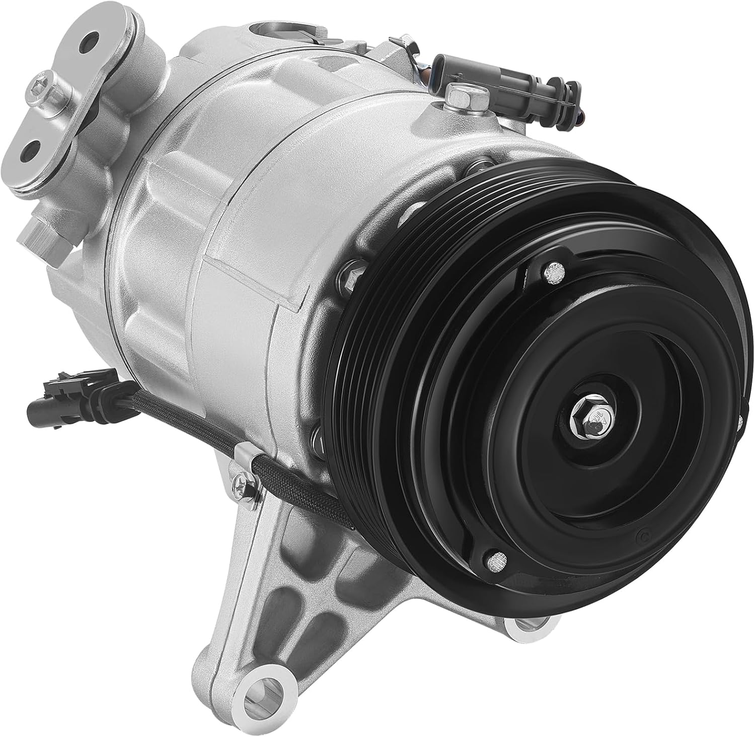 Air Conditioning A/C Compressor with Clutch 98586 Compatible with Buick LaCrosse 2012 V6 3.6L, Compatible with Cadillac SRX 2012-2016 V6 3.6L, Replaces 19352553