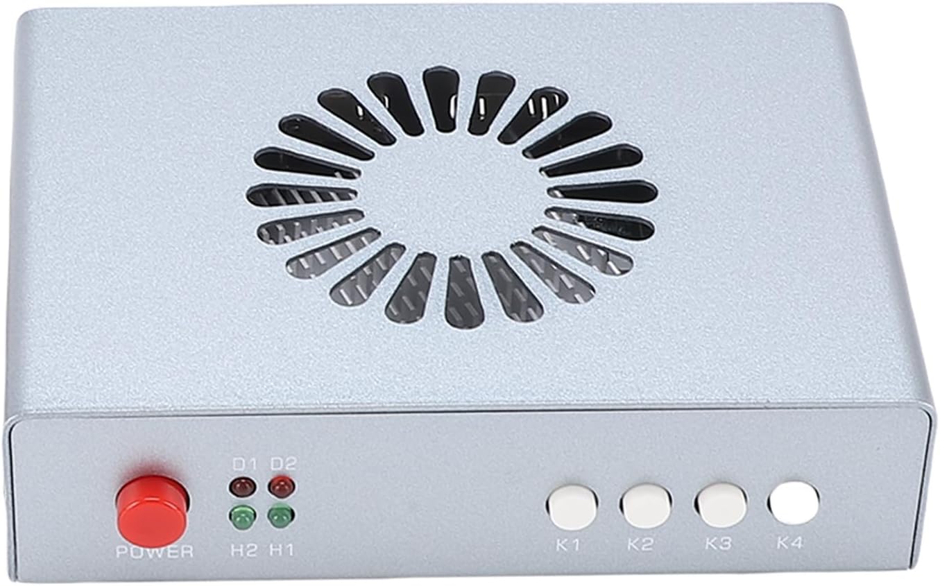 Yunseity HDMI Synthesizer, DMA Fuser Combiner Display Overlay Adapter, Dual Signal Input HD Multimedia Interface Synthesizer Hardware Kit for Financial Trading Rooms