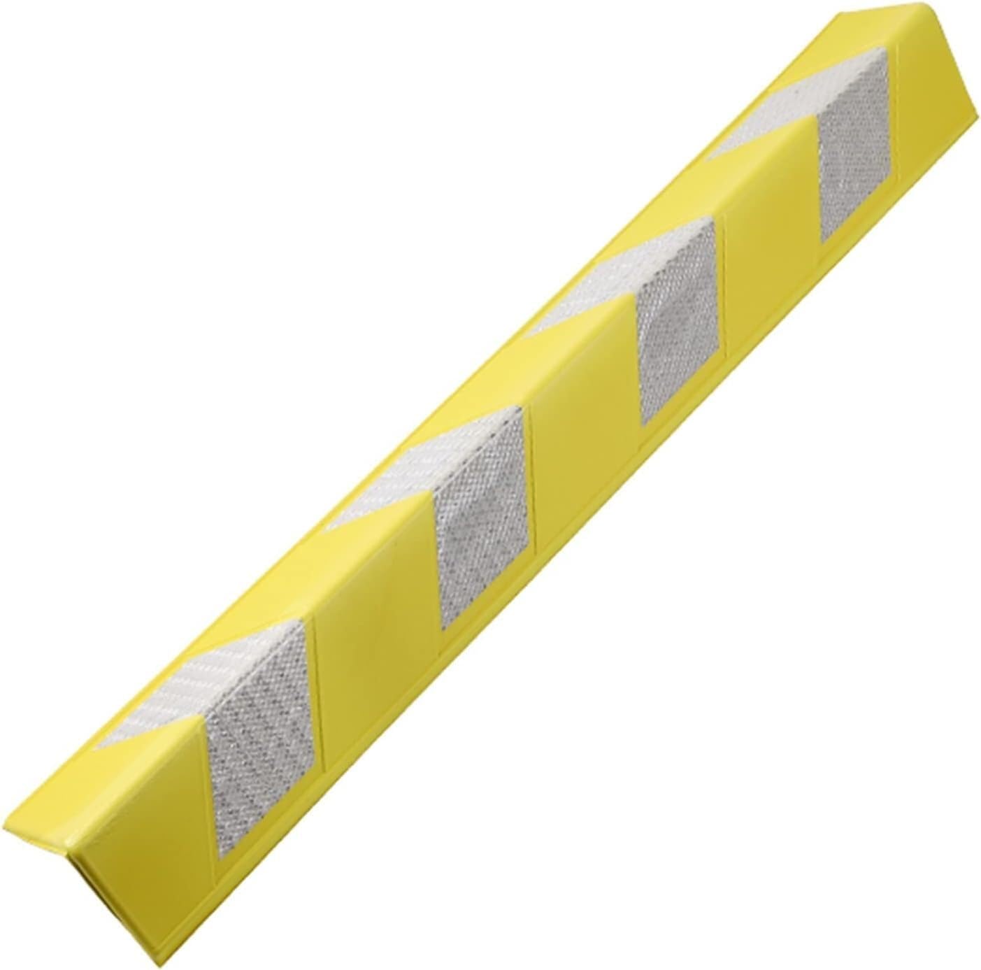 Car Parking Protector Wall Corner Guard for Parking Garages 0.6cm Thick Column(Yellow,4pcs)