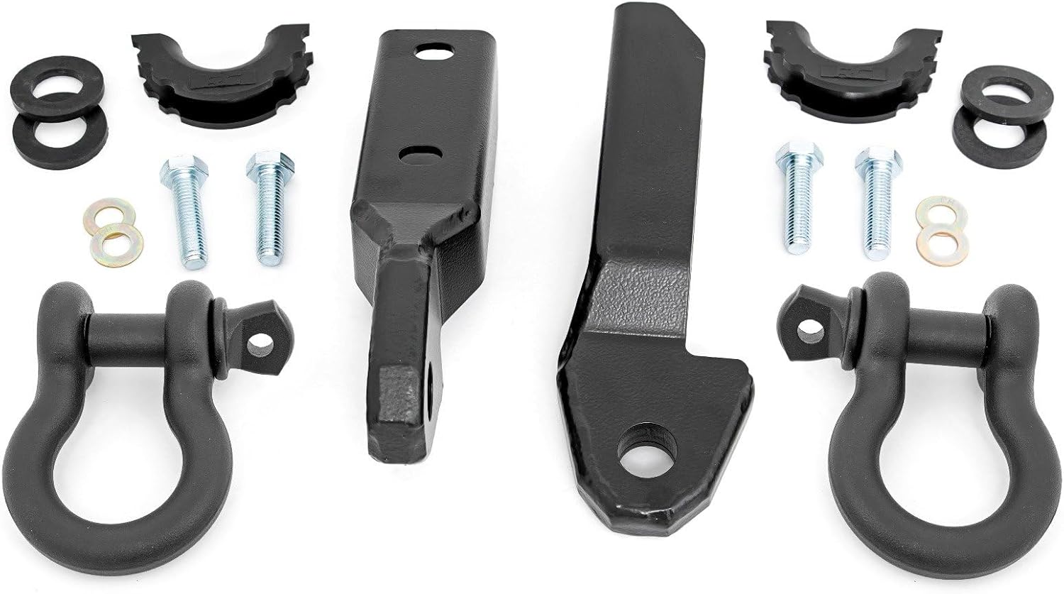 Rough Country Tow Hook Shackle Mount Kit for 88-98 Chevy/GMC C1500/K1500 - RS164