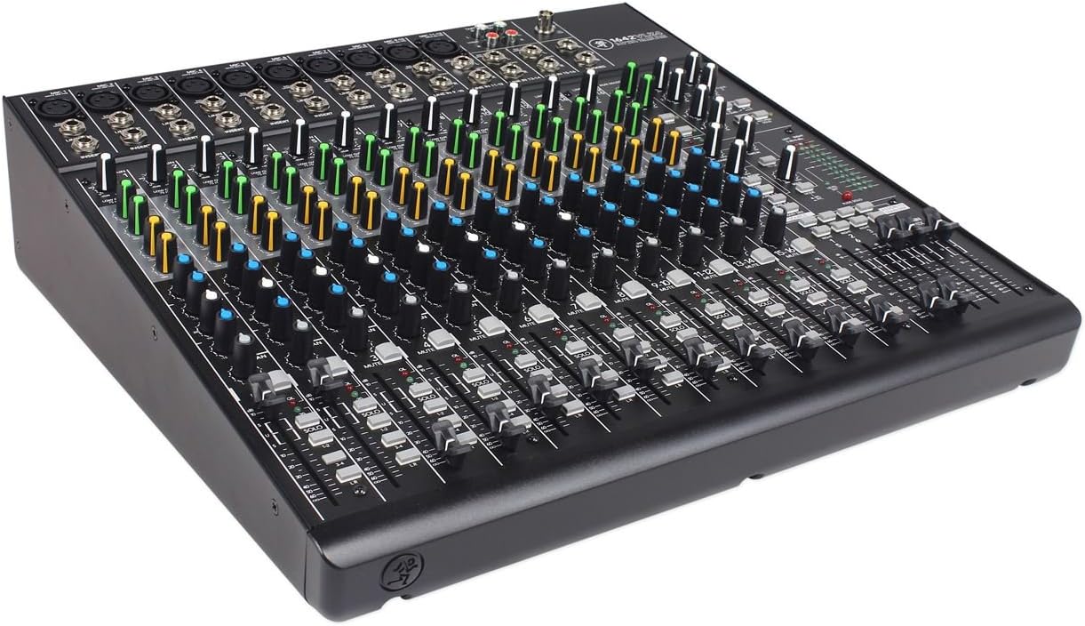 Mackie VLZ4 Series, 16-channel, Compact Mixer with Ultra-wide 60dB gain range and 10 Onyx Mic Preamps (164VLZ4)