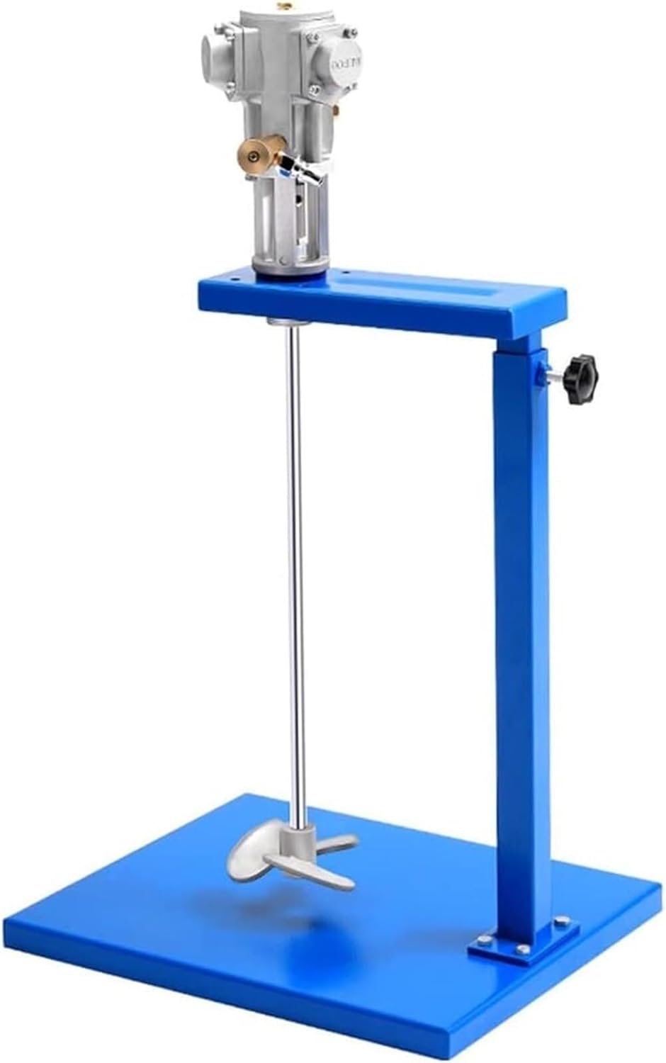 Automatic Pneumatic Paint Mixer Machine, 5 Gallon 20L Air Agitator Blender Stirrer, Lifting Platform Paint Coating Mixer Paint Stirring Machine Bracket