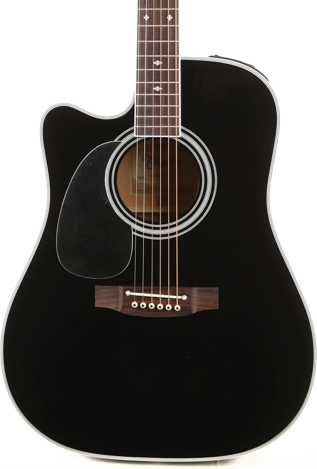 Takamine Legacy EF341SC, Left-handed Acoustic-Electric Guitar - Black